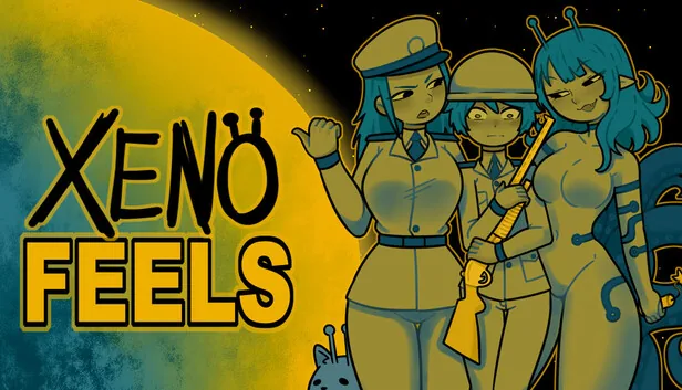 Official XenoFeels Steam capsule art for a games like Papers, Please comparison